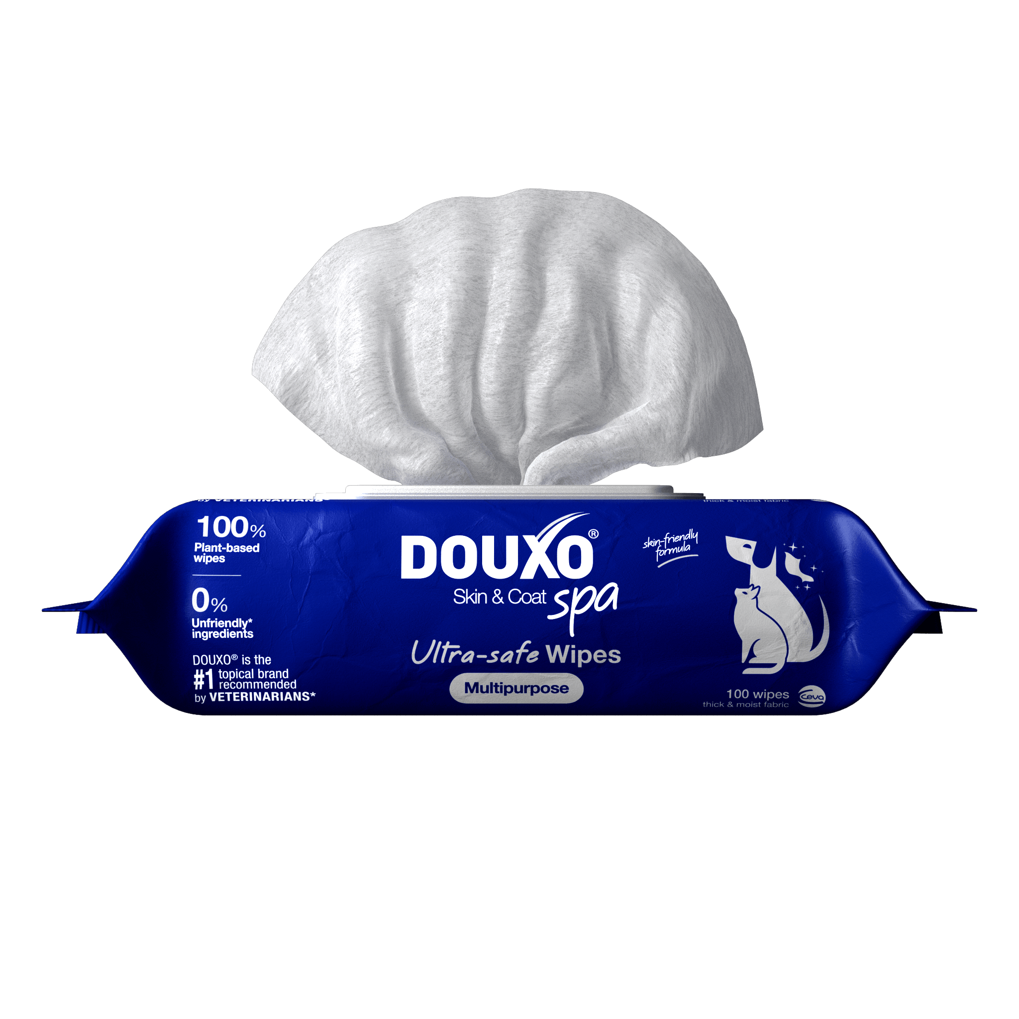 DOUXO® Skin & Coat SPA Multipurpose Wipes