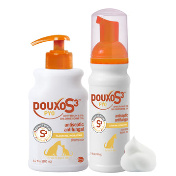 DOUXO® S3 PYO Shampoo & DOUXO® S3 PYO Mousse Bundle