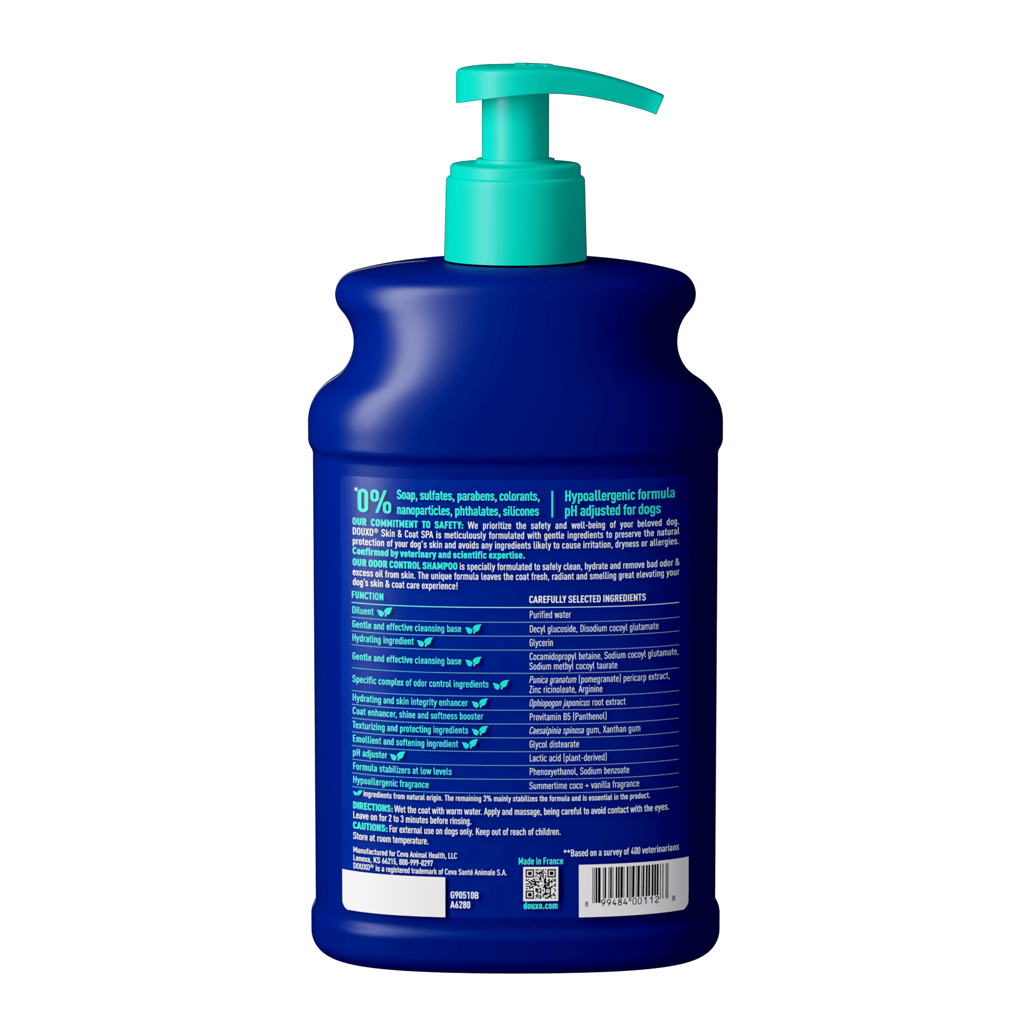 DOUXO® Skin & Coat SPA Odor Control Shampoo