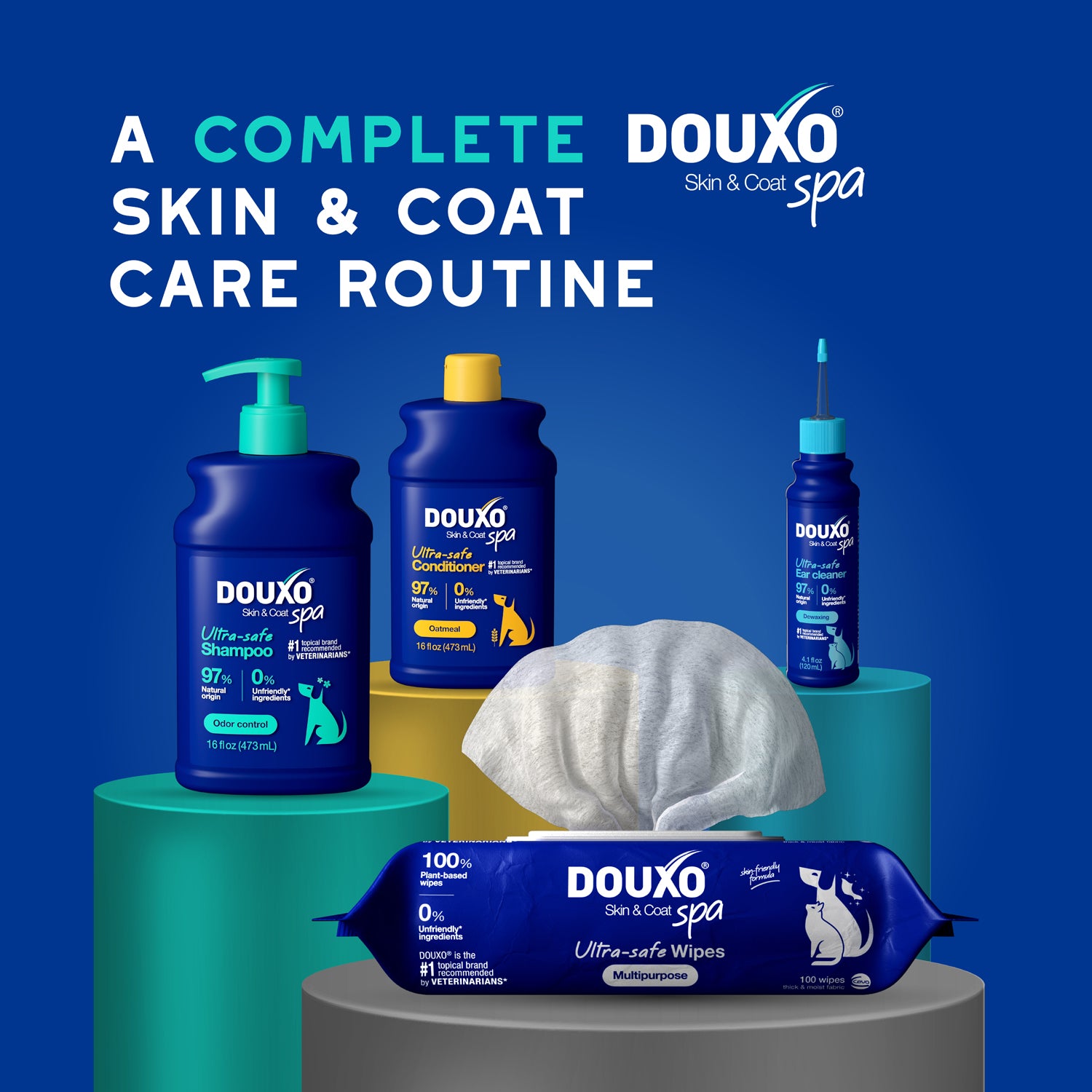 DOUXO® Skin & Coat SPA Odor Control Shampoo