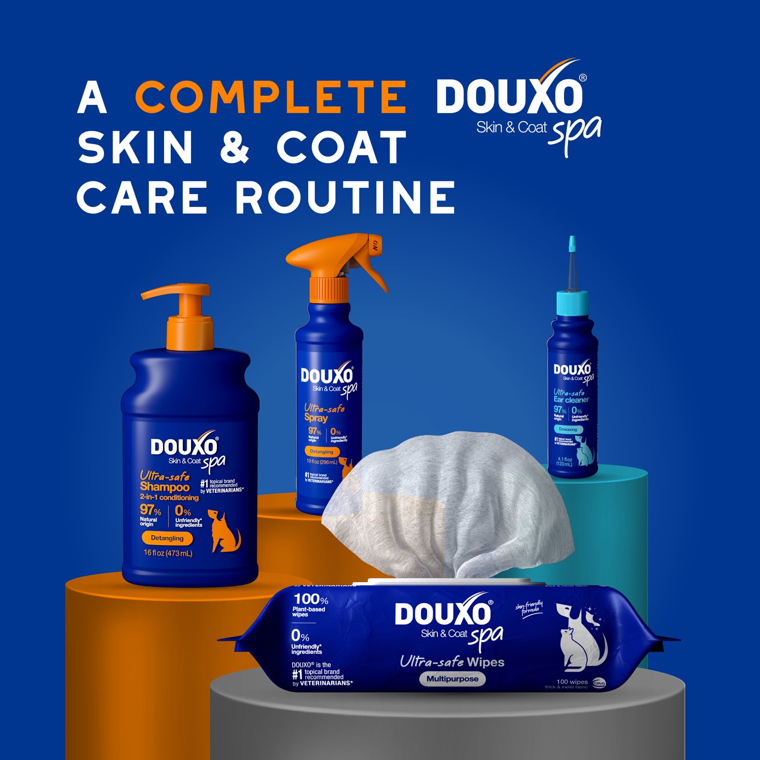 DOUXO® Skin & Coat SPA Detangling Spray