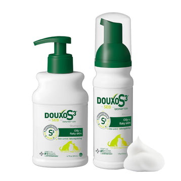 DOUXO® S3 SEB Shampoo & DOUXO® S3 SEB Mousse Bundle