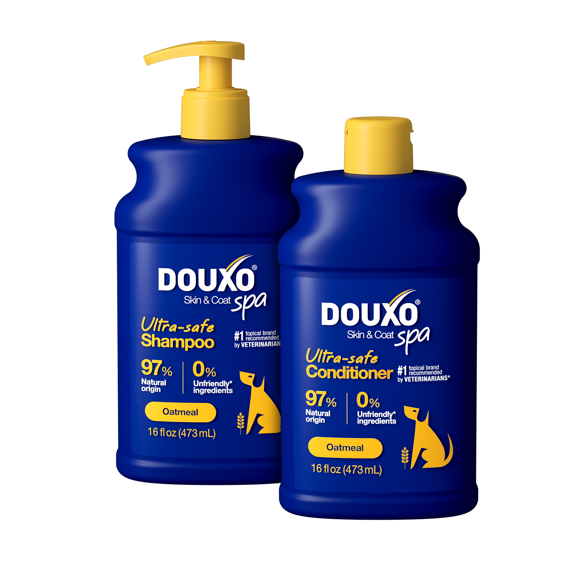 DOUXO® Skin & Coat SPA Oatmeal Shampoo & Oatmeal Conditioner Bundle