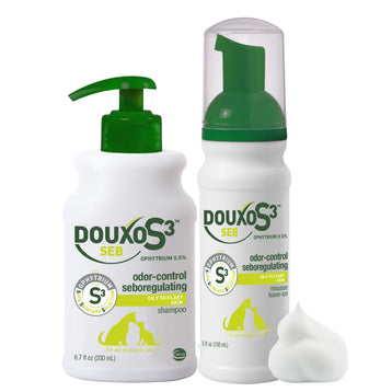 DOUXO® S3 SEB Shampoo & DOUXO® S3 SEB Mousse Bundle